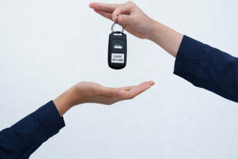 Exchanging the car lease key fob